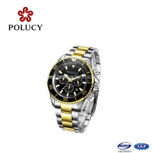 Lujo Miyota OS20 cronógrafo reloj para hombre en venta Reloj de pulsera de acero inoxidable para hombre